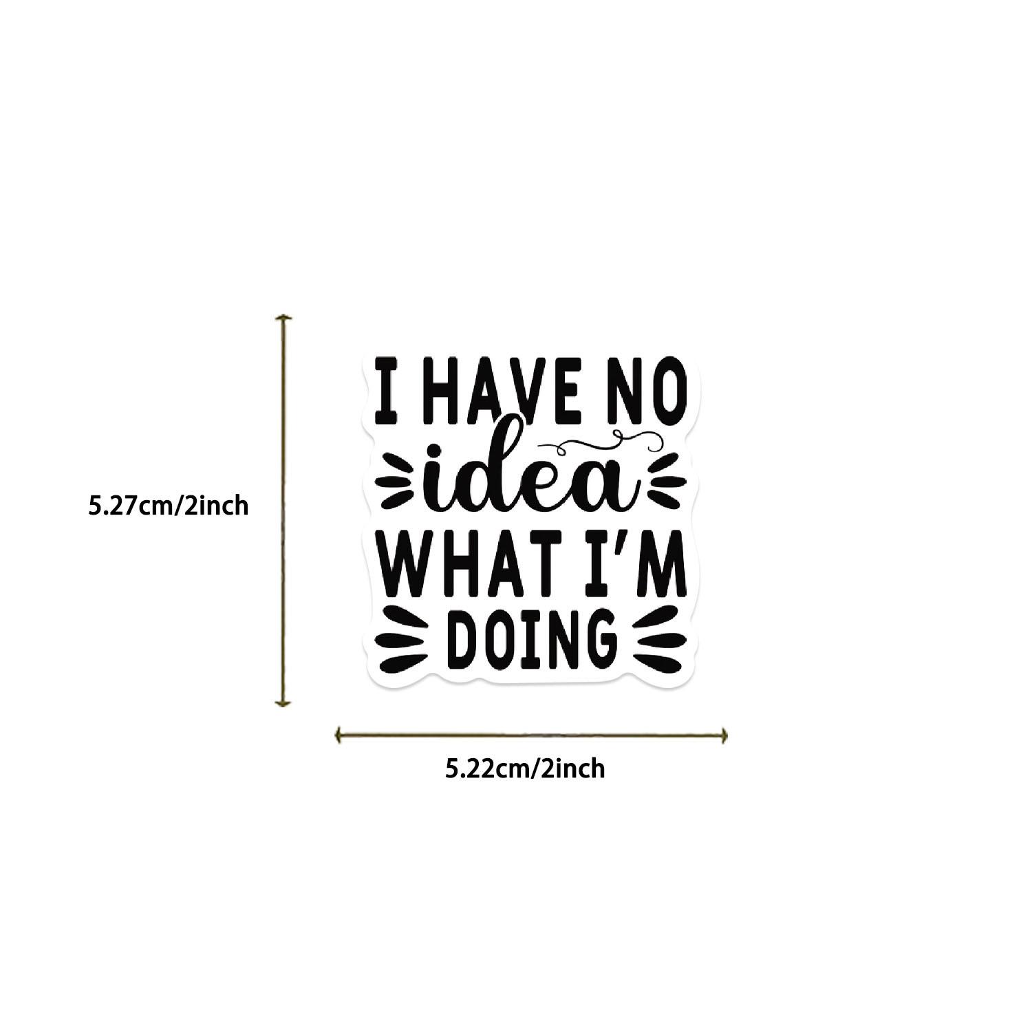 50pcs Sarcastic Meme Stickers for Adults, Funny Snarky & Humorous Quotes, Waterproof Decorative Stickers for Laptops, Phones, Windows