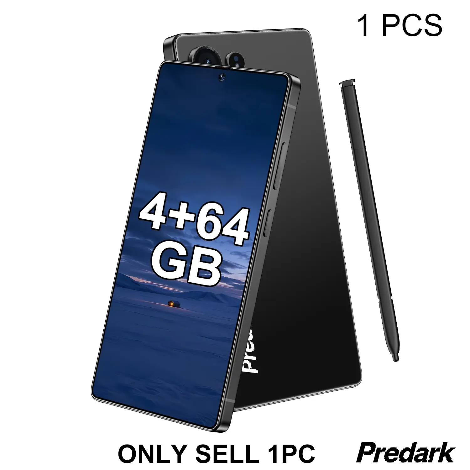 6.8-Inch Large Screen Smartphone, 4000mah Long Battery Life, 4+64GB Expandable, Dual Camera, Octa-Core Processor, Android 12, 4g Dual Sim, Dual Sim Smartphones