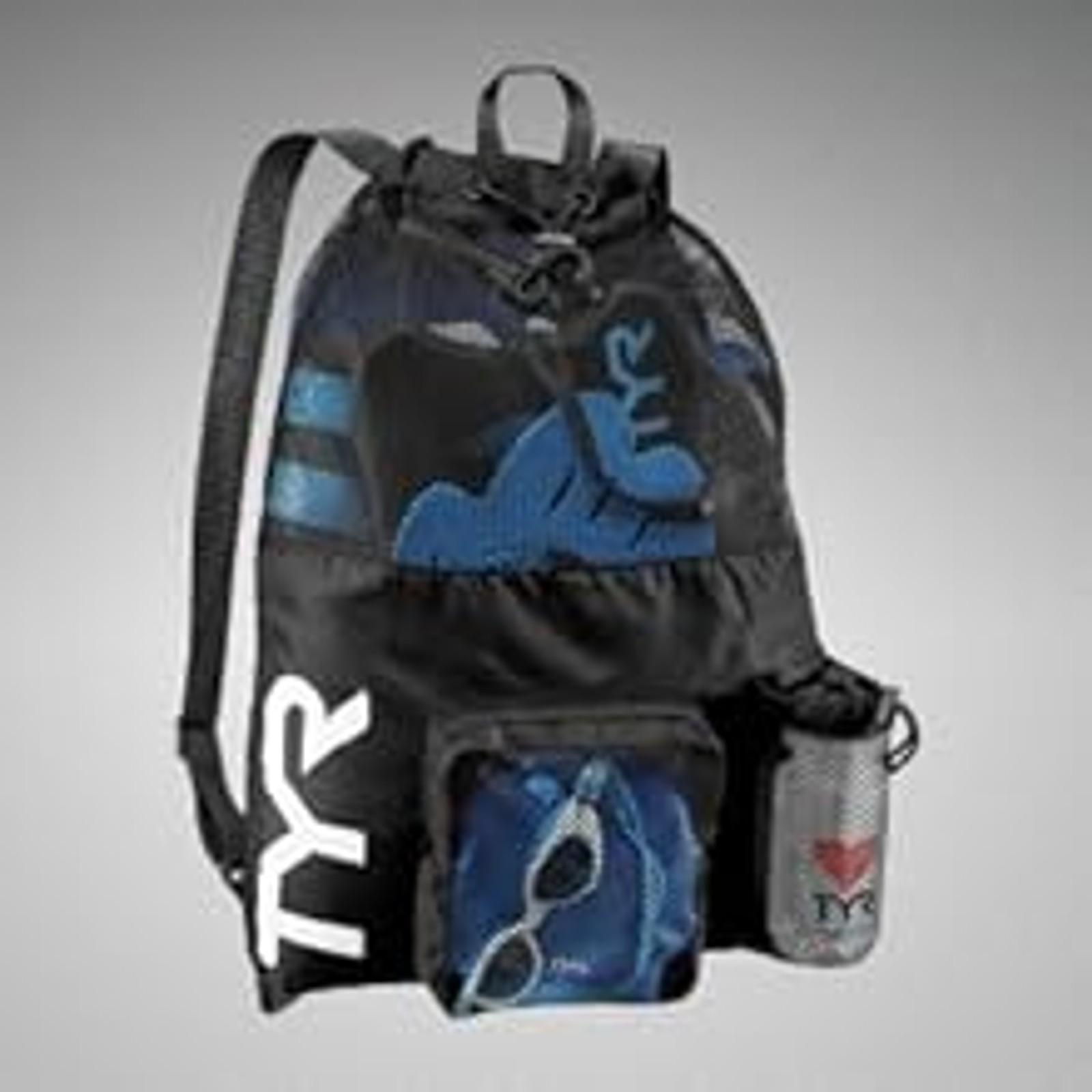 Big Mesh Mummy Backpack for Swim, Gym and Workout Gear, Black, 40-Liter Capacity - Heavy-Duty Mesh Backpack with Ventilated Wet/Dry Compartment, Perfect for Athletes and Travelers Big Mesh Mummy Backpack for Swim, Gym and Workout Gear, Black, 40-Liter Capacity - Heavy-Duty Mesh Backpack with Ventilated Wet/Dry Compartment, Perfect for Athletes and Travelers