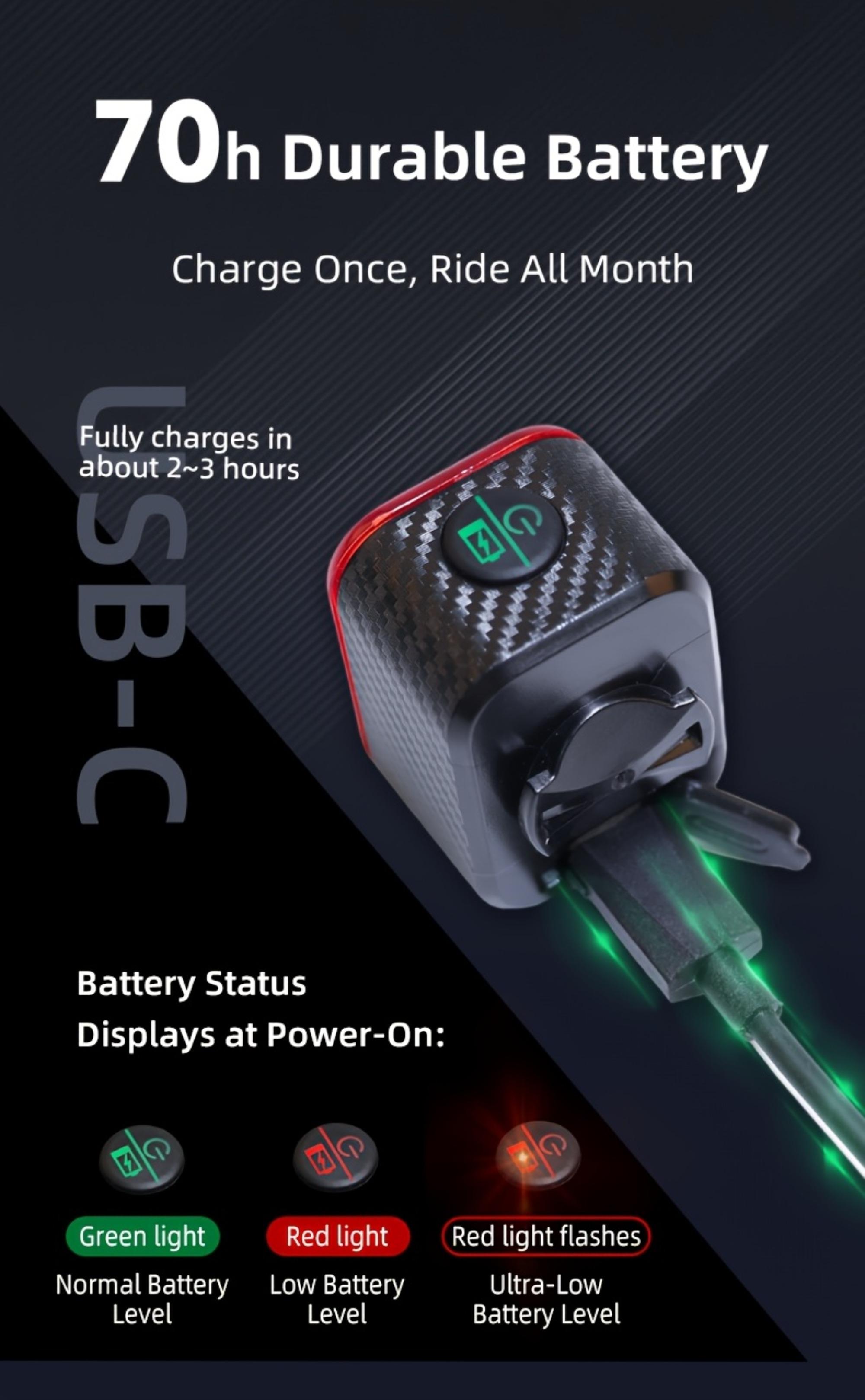 Oein, Bike Back Light Rechargeable, Brake Sensing Rear Lights, Auto On/Off, USB Rechargeable, 4 Mode, 2Installations Ultra Bright LED Warning Back Bicycle Bicycle Accessories