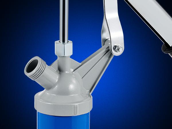 Lever Action Barrel Pump, Heavy Duty Barrel Hand Pump/Gallon Drum Pump with Telescoping Suction Tube Fits 5/15 to 55 Gallon Drums Transferring Heating Oil, Motor Oil, Transmission Fluid Tire Inflation Tool Tyre Inflator, Limited Time Deal