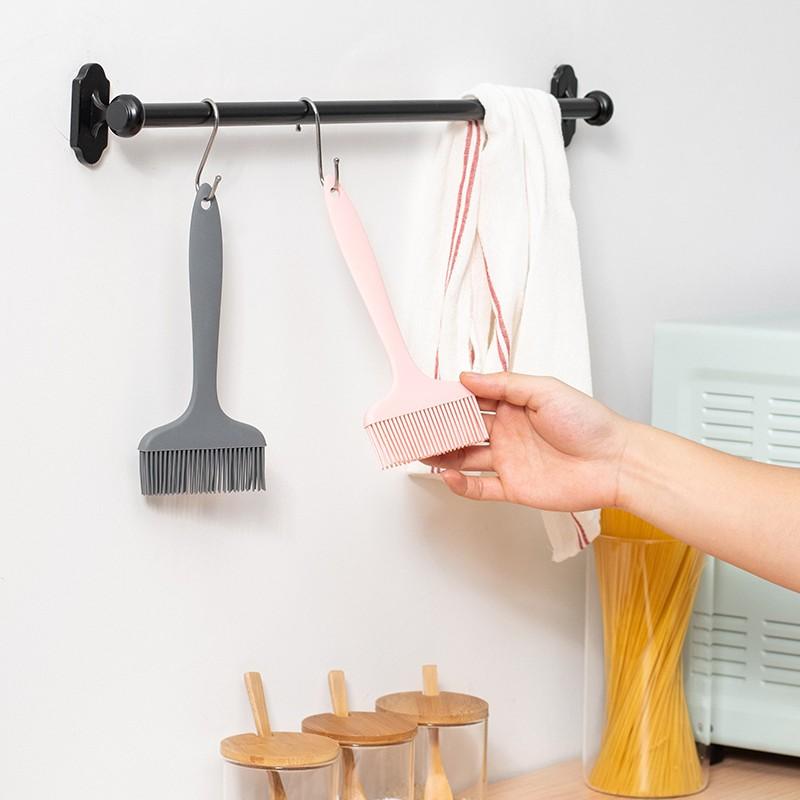 High-Temperature Silicone BBQ Oil Brush, Large Grill Basting Brush, Cooking Tool for Grilling & Baking, Durable Kitchen Utensil