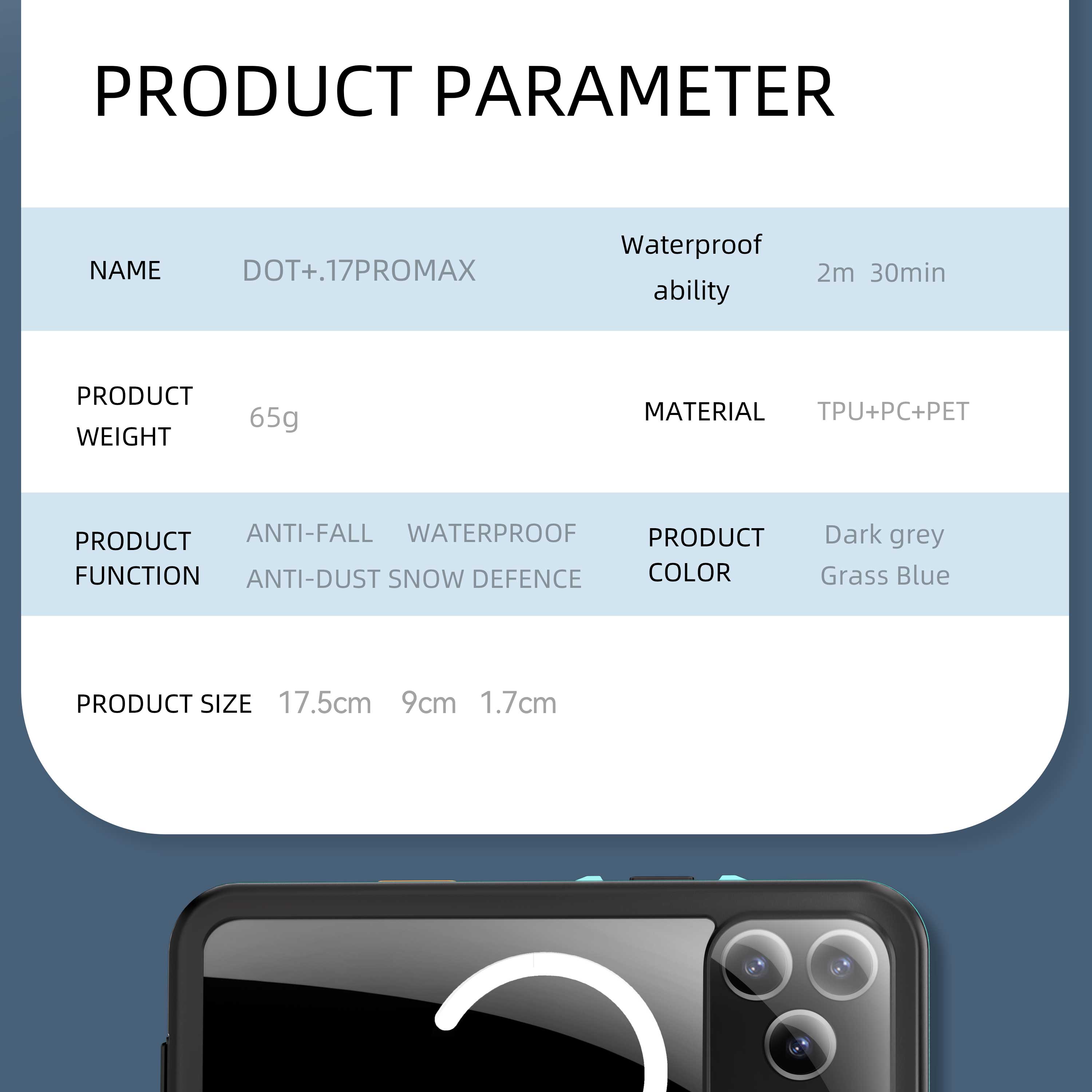 IP68 Waterproof Magnetic Case For iPhone 17 16 15 14 Pro Max Pro 13 Pro Max Protector Full Body Protective Dustproof Phone Case