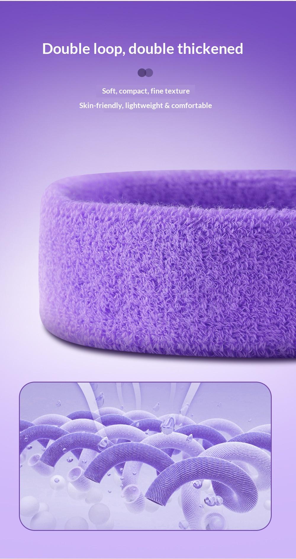 Unisex Sport Sweatband, Quick-Dry Anti-Slip Design, High Elasticity, Ideal for Gym Yoga Running Basketball, Outdoor Activities