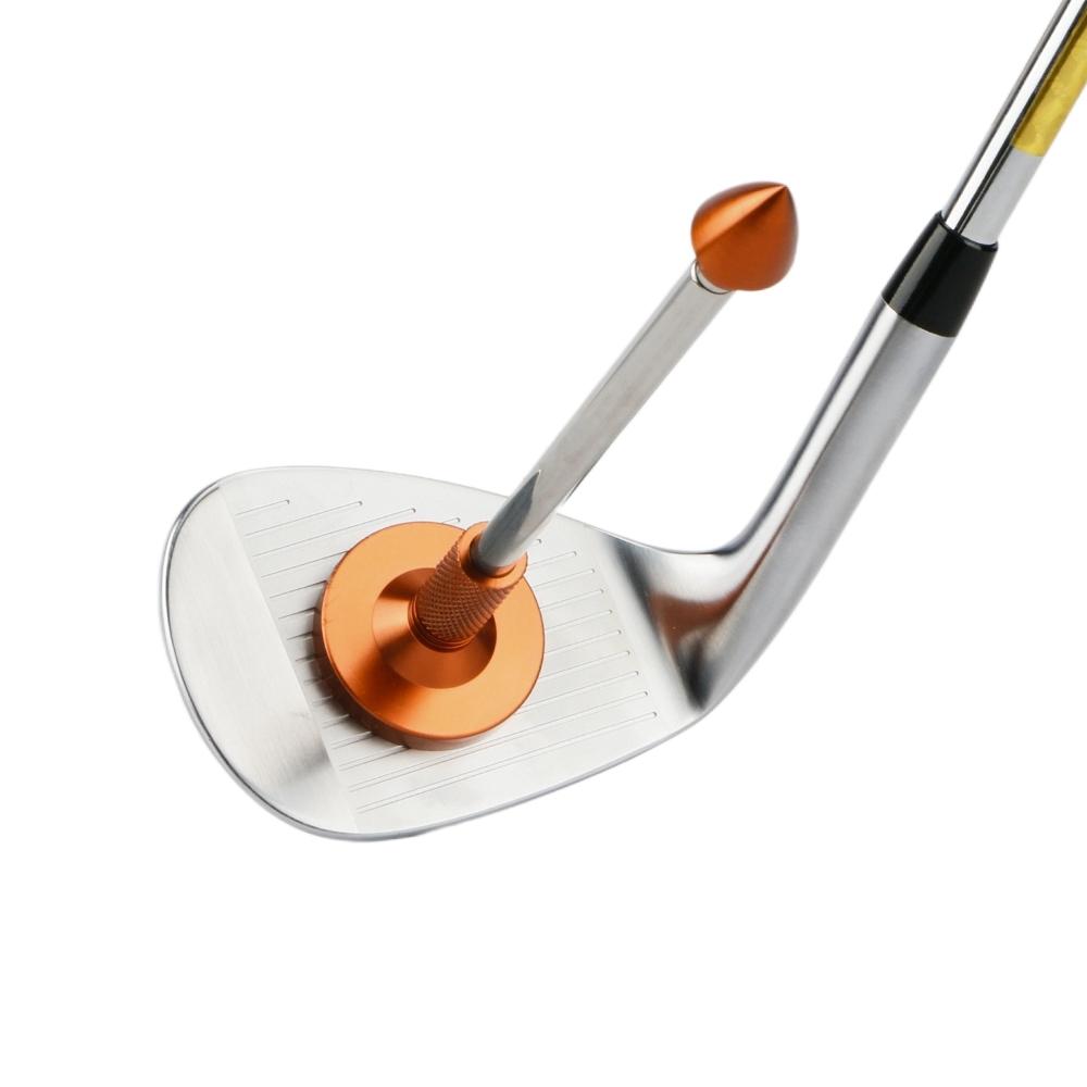 1 PC Golf Swing Trainer,Adjustable Length Stainless Steel with Magnetic Base,For Swing Correction and Practice,Golf Club Alignment Indicator,Portable Golf Training Aid