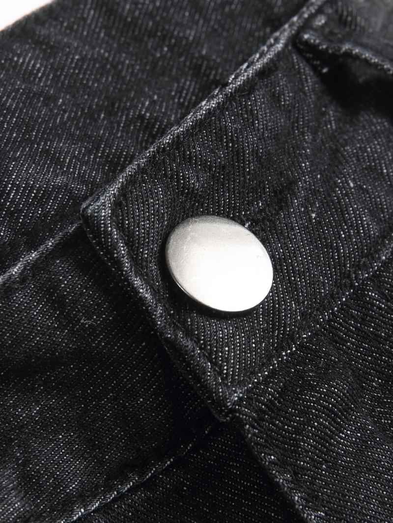 Men's Jeans Natural Ripped Personalized Pockets Black Denim Pants Stylish Streetwear Casual Classic Soft Straight Mid Waist All Seasons Trousers Menswear Men's Jeans Natural Ripped Personalized Pockets Black Denim Pants Stylish Streetwear Casual Classic Soft Straight Mid Waist All Seasons Trousers Menswear