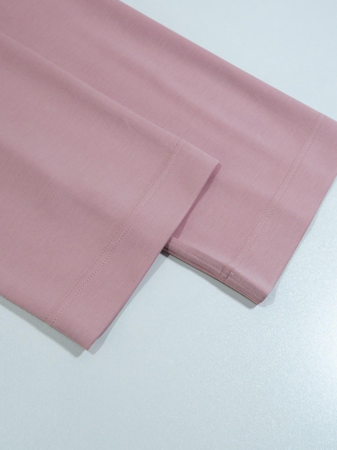 Nyxalulu Spring Summer Slimming High Waist Straight Leg Modal Pants, Comfortable Soft Air Layer, Casual Everyday Wear