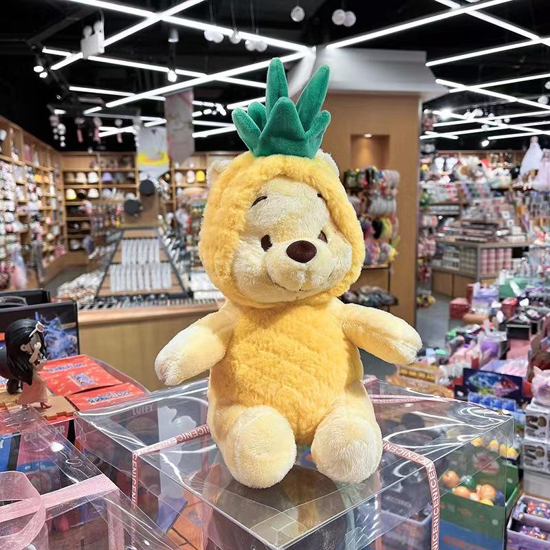 Pineapple Bear Plush Toy – Soft Cute Stuffed Animal Fun Collectible Gift for Kids Teens