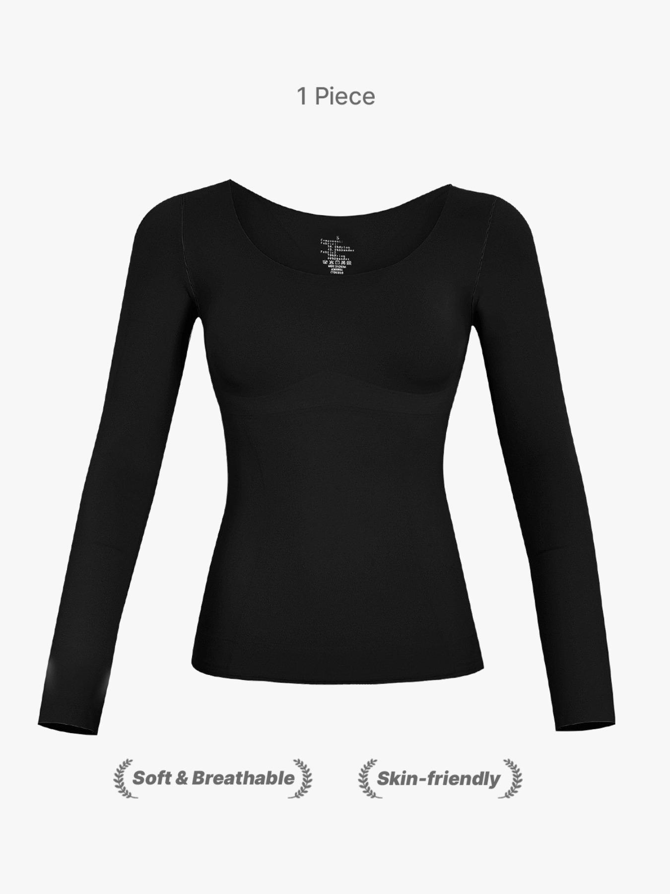 Women's Seamless Bodycon Tank Top, One-Piece Cutout Design, No Underwire, Waist Cinching, Slimming Arms, Wearable as Layering Piece