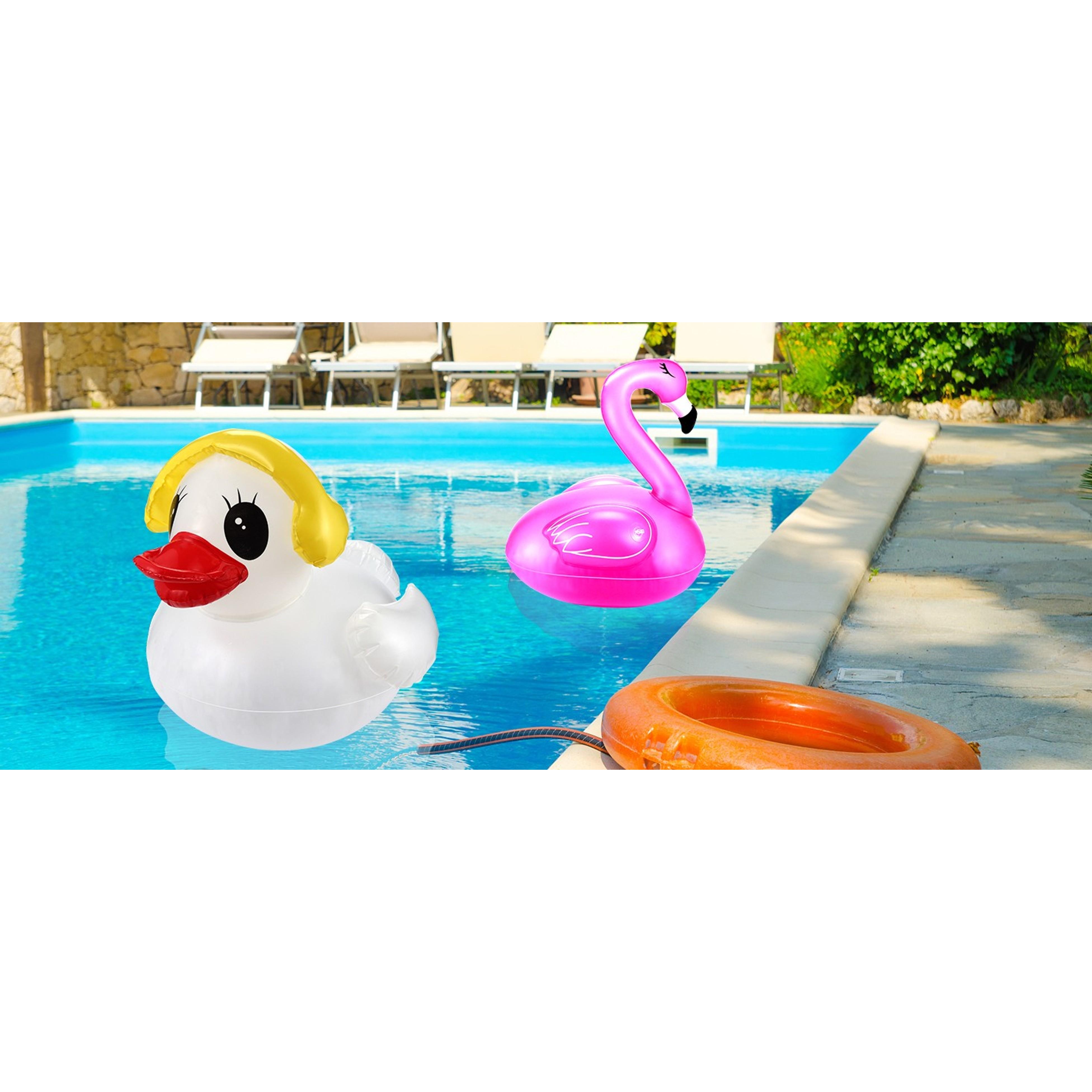 2 Pack Solar Floating Flamingo Pool Lights, Waterproof Glow in The Dark Inflatable Solar Powered Flamingo Lights for Swimming Pool Party Garden Patio Outdoor Decor 2 Pack Solar Floating Flamingo Pool Lights, Waterproof Glow in The Dark Inflatable Solar Powered Flamingo Lights for Swimming Pool Party Garden Patio Outdoor Decor