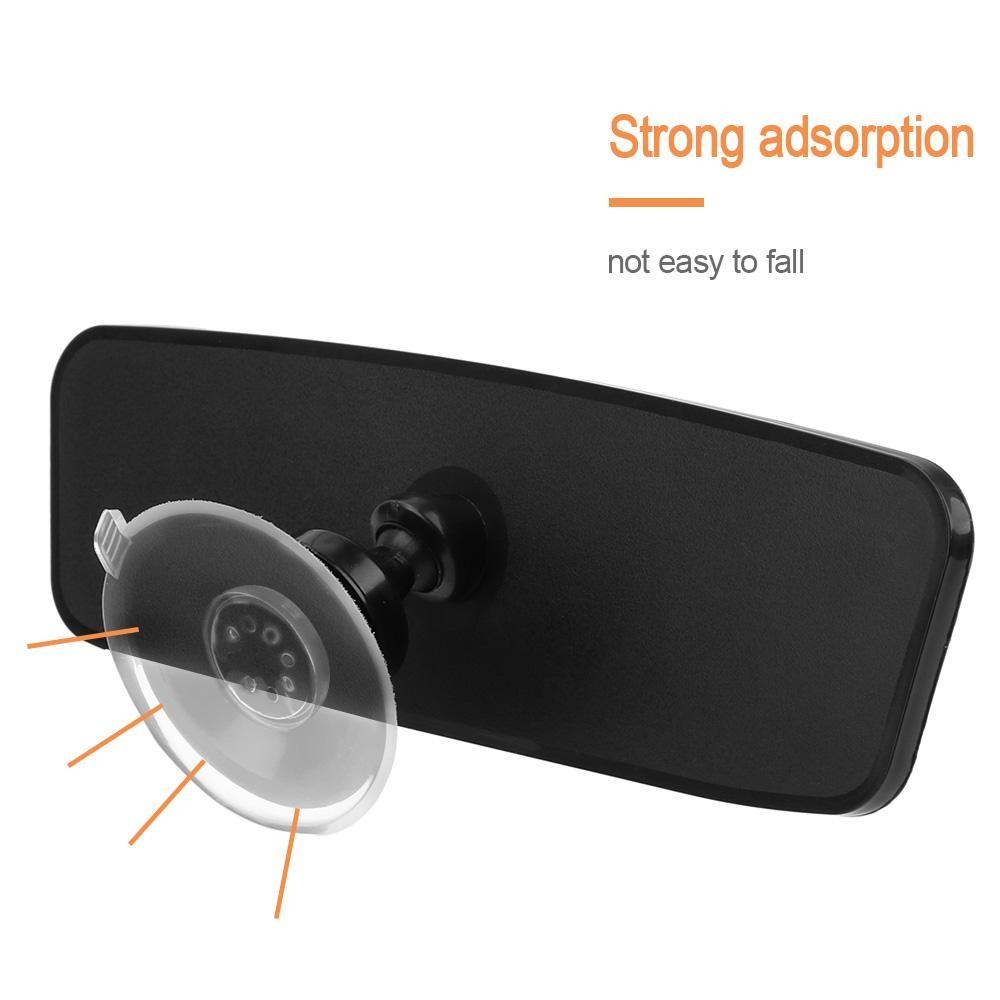 Interior Rear View Mirror 360° Rotates Car Rear Mirror Wide-angle Rearview Mirror Adjustable Suction Cup Car-styling Universal Car Rearview Mirrors Automotive