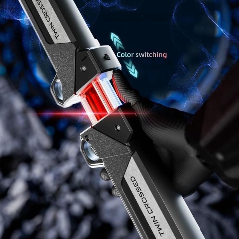 Blue Creative Glowing Sword Toy, Interchangeable Sheaths, Extendible Swords, Cool Lights, Role Play and Collection, Kids' Favorite Gift