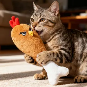 Chicken Leg Filled Dog Chew Toy, Interactive Dog Toys, Sound Emitting Dog Toys, Pulling Rope Dog Toys, Squeaky Pets Toys