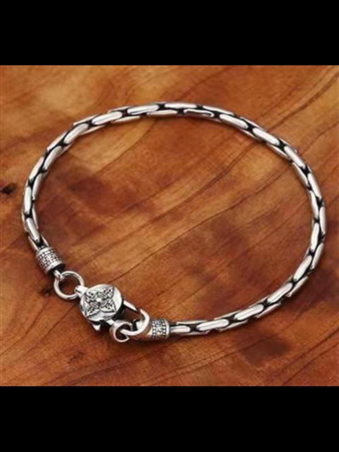 New Fashion Handmade High-Quality Polished Six-Word Mantra Vajra Hemp Rope Bracelet, Vintage Ethnic Style, Unique Personality Jewelry