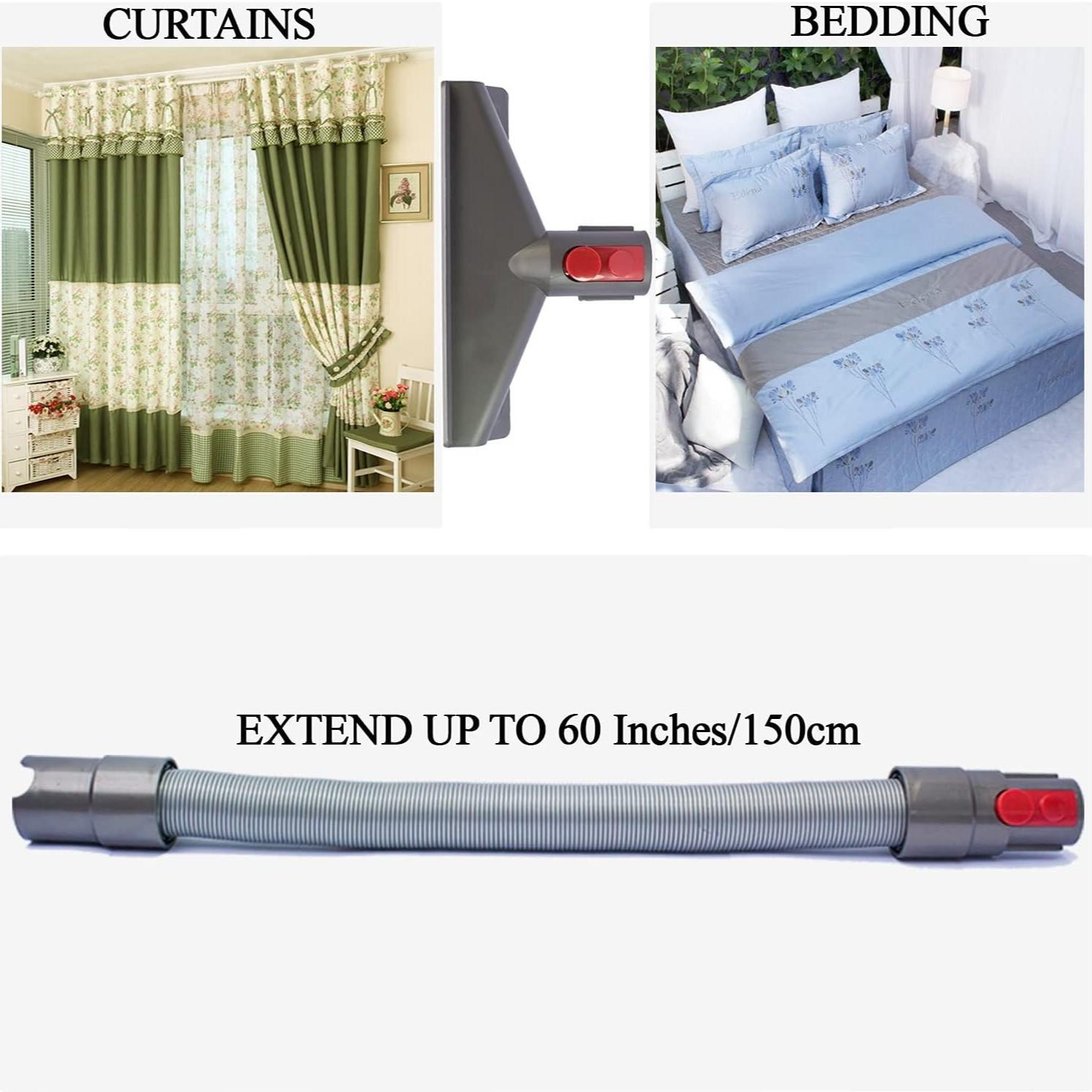 Wireless Standing Vacuum Cleaner Attachment for Hardwood Floors, Compatible with V7 V8 V10 V11 V15 Models, Cleaning Head Accessory