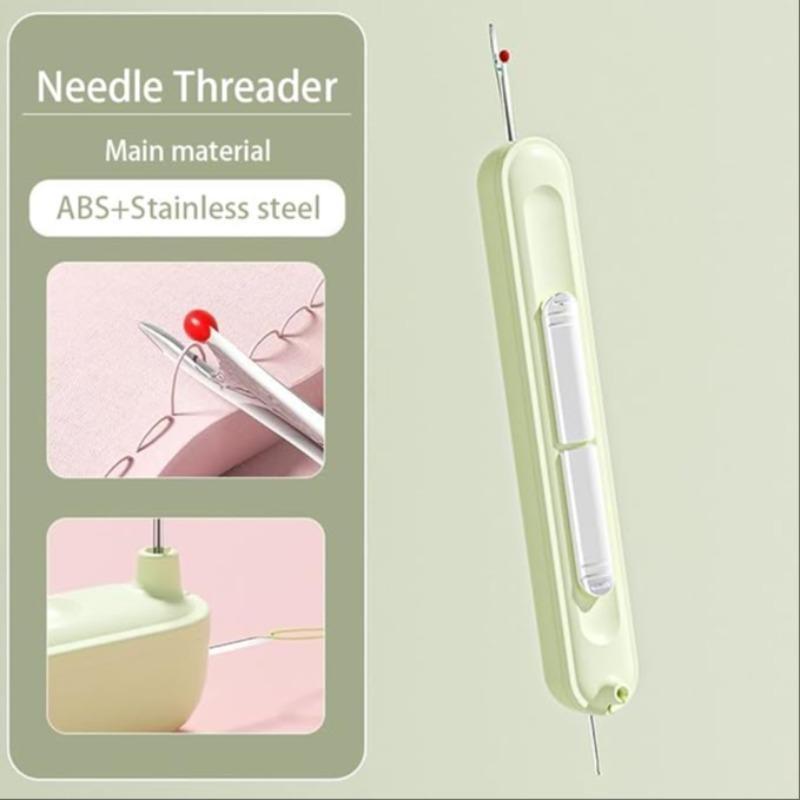 Multifunctional Sewing Needle Threader, Quick Line Removal Tool for Seniors, Portable and Easy Storage, Comfortable Grip, Compact Design