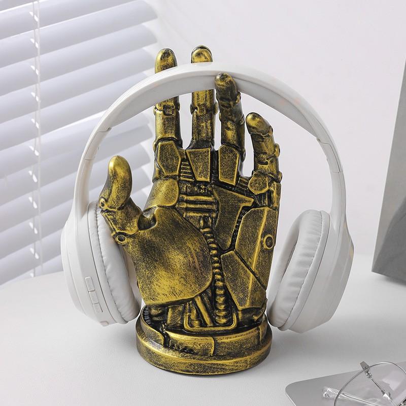 Cyberpunk Mechanical Hand Game Controller Stand, Ring Bracelet Holder, Photo Background Decor, Xbox Switch Console Accessory