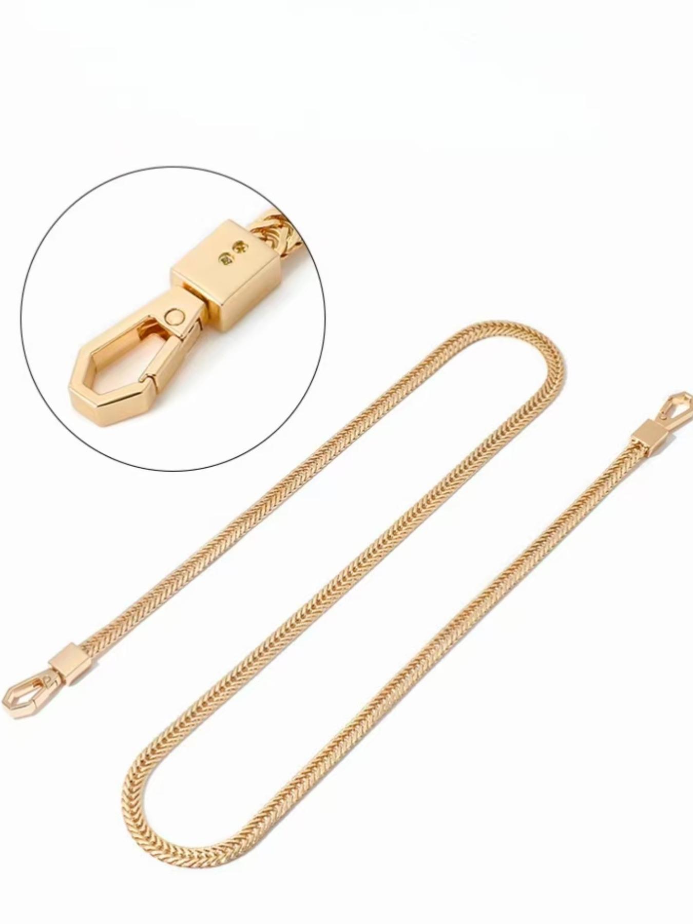 Women's Bag Chain Strap Accessories, Metal Shoulder Strap Replacement, Handbag Crossbody Strap, Fashionable Bag Hardware, Bag Straps, Purse Accessory
