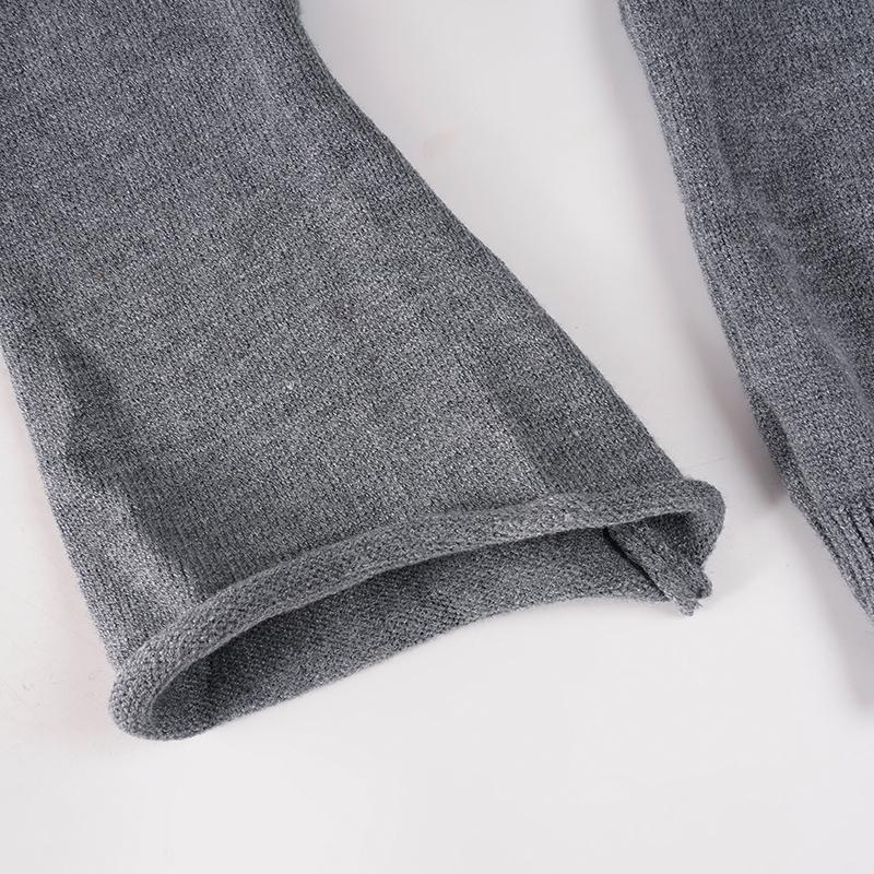 Autumn Winter New Fashion Casual Vintage Floral Jacquard Knitting Slim Fit Long Sleeve Sweater V Neck Y2K Aesthetic Pullover Knitwear Womenswear