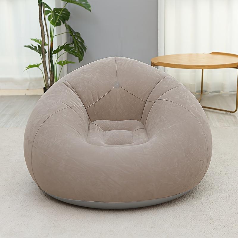 Large Inflatable Sofa Chair, PVC Material Bean Bag Couch, Living Room Furniture, Outdoor Camping Sofa, Comfortable Lazy Lounge Seat