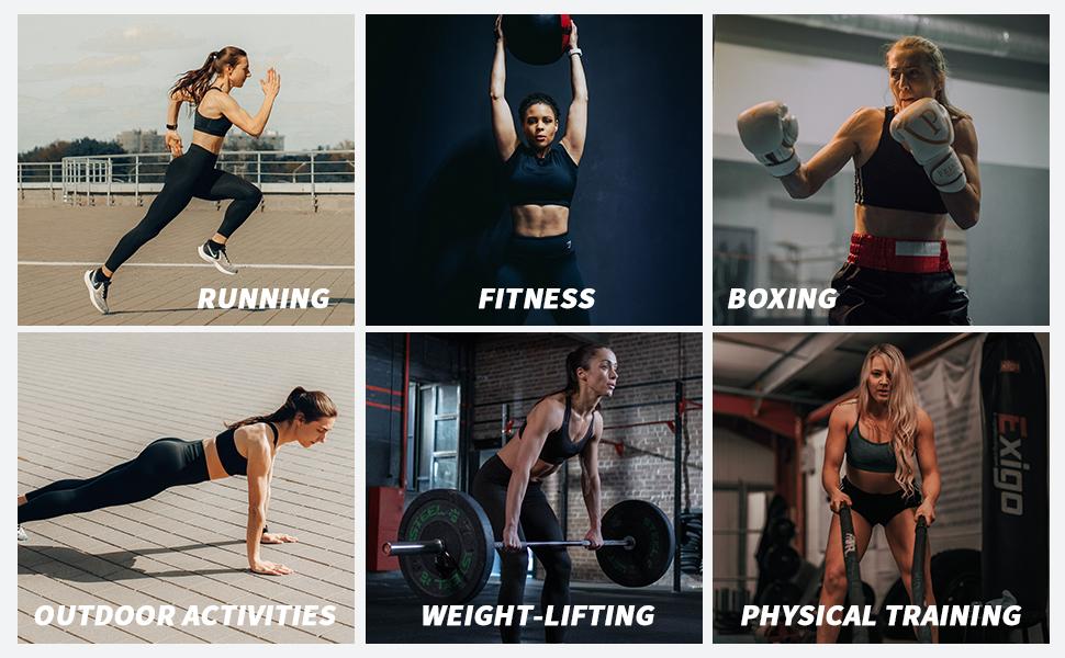 Wingslove High Impact Sports Bras for Women Plus Size Non Padded Wirefree Workout Bra Bounce Control