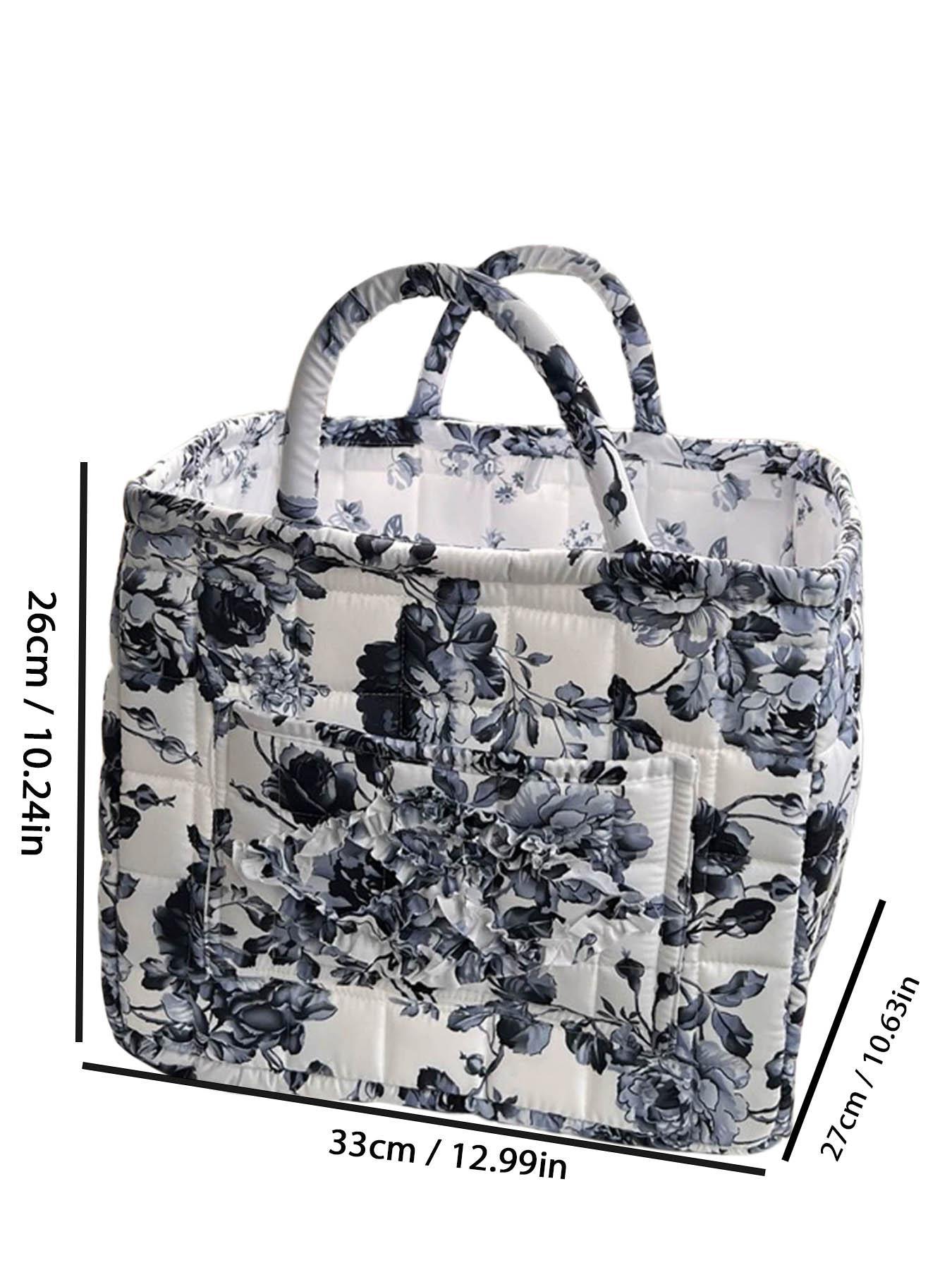 Car Interior Storage Basket, Clothing Book WorkSupplies Home Organizer Bag, Space Saving Multi-Purpose Car Accessory