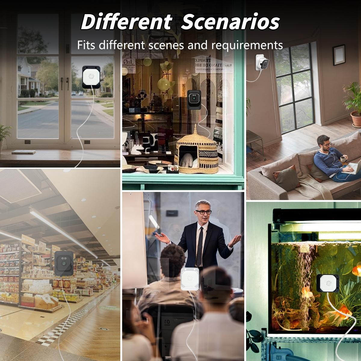 Window Camera, Wall-Mount Security Camera, Full-Color Night Vision, Dual-Band WiFi, Motion Detection, Easy Installation, Indoor Surveillance Device Window Camera, Wall-Mount Security Camera, Full-Color Night Vision, Dual-Band WiFi, Motion Detection, Easy Installation, Indoor Surveillance Device