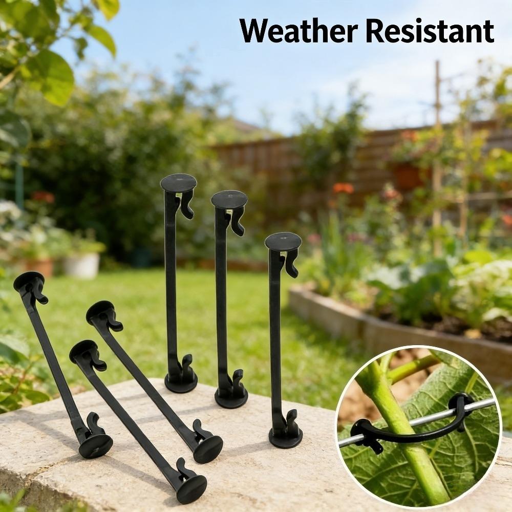200pcs fixed clip garden gardening fixed clip plant support sapling branch fixed clip blueberry seedling hook bonsai multifunctional gardening clip grape blueberry clip kiwi fruit binding clip