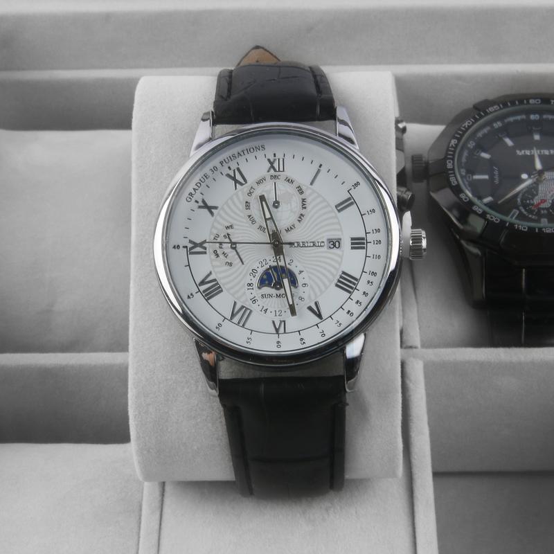 SUNNYGLADE 12 Slot PU Leather Lockable Watch Storage Boxes, Men & Women Jewelry Display Drawer Case, 2-tier Organizer Watch Showcase with Glass Lid (Black) SUNNYGLADE 12 Slot PU Leather Lockable Watch Storage Boxes, Men & Women Jewelry Display Drawer Case, 2-tier Organizer Watch Showcase with Glass Lid (Black)