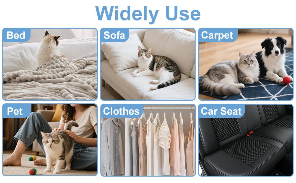 Pet Hair Removal Gloves, Static Magic Brush for Dogs and Cats, Reusable Pet Hair Remover for Furniture, Clothes, Carpets, Car Seats