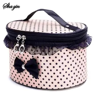 Random Organizer Bag Creative Cylinder Compressible Miscellaneous Toiletries Bag Waterproof Desktop Travel Storage Bag