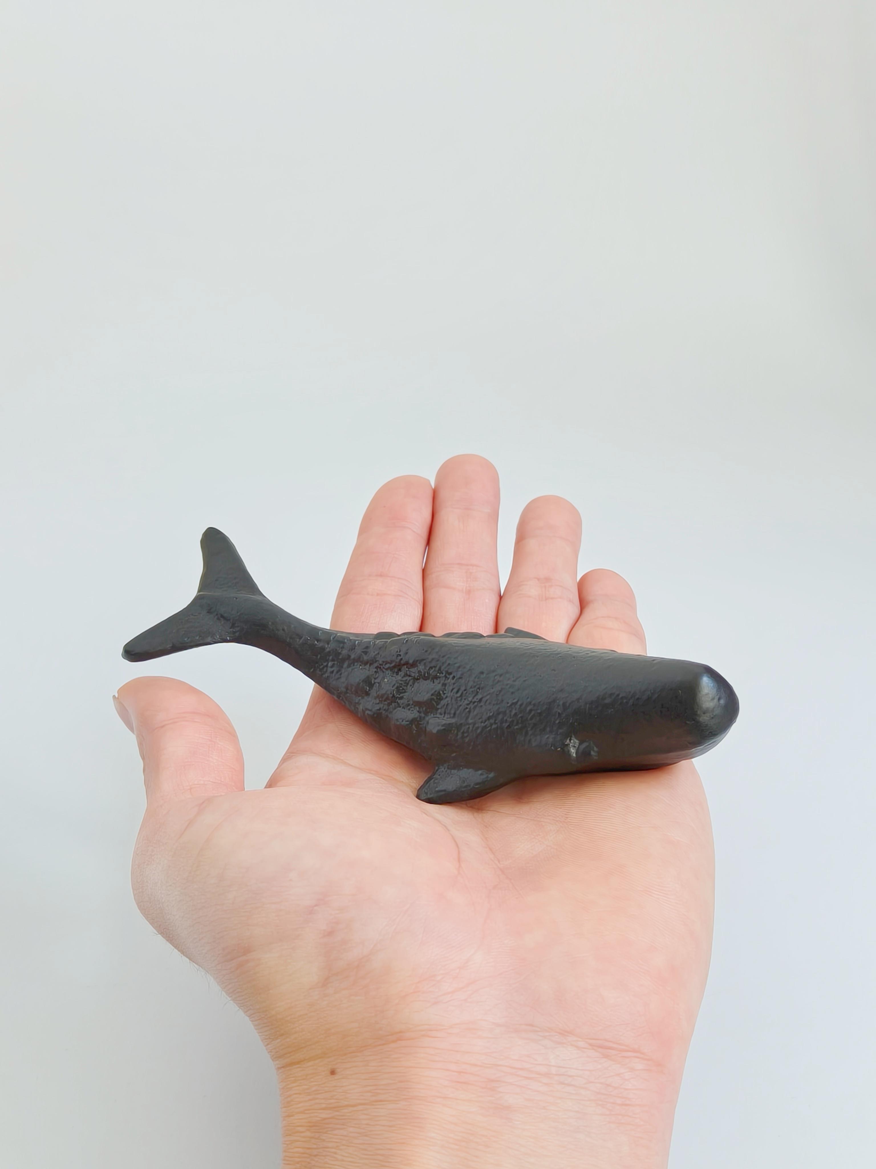 Cute Whale Table Centerpiece, Fun Iron Fork Knife Chopstick Holder, Versatile Napkin Menu Weight, Pen Rest for Brush Makeup Pens