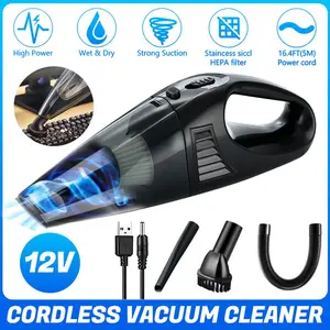 Cordless Handheld Vacuum Cleaner, Mini Vacuum with HEPA Filter, USB Rechargeable Car Vacuum Cleaner for Home and Pet Hair#fathersdaygift