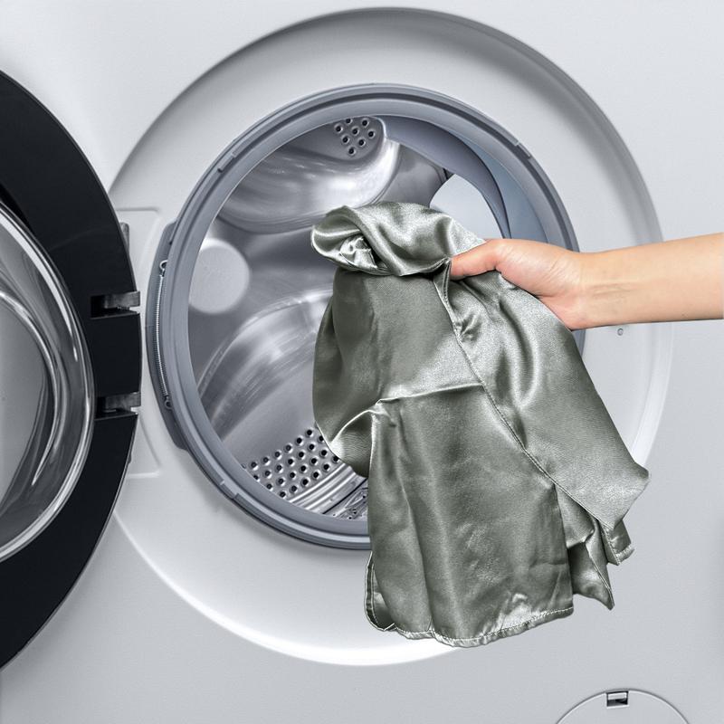 Cooling Satin Pregnancy Pillow with Removable Silky Luxurious Cover, 60 Inch Cozy J-Shape Full Body Maternity Pillows Nursing Pillow Gifts for Pregnant Women Side Sleepers Sleeping Abdominal Lumbar Neck Back Leg Support, Solid Grey #TiktokshopStockUp