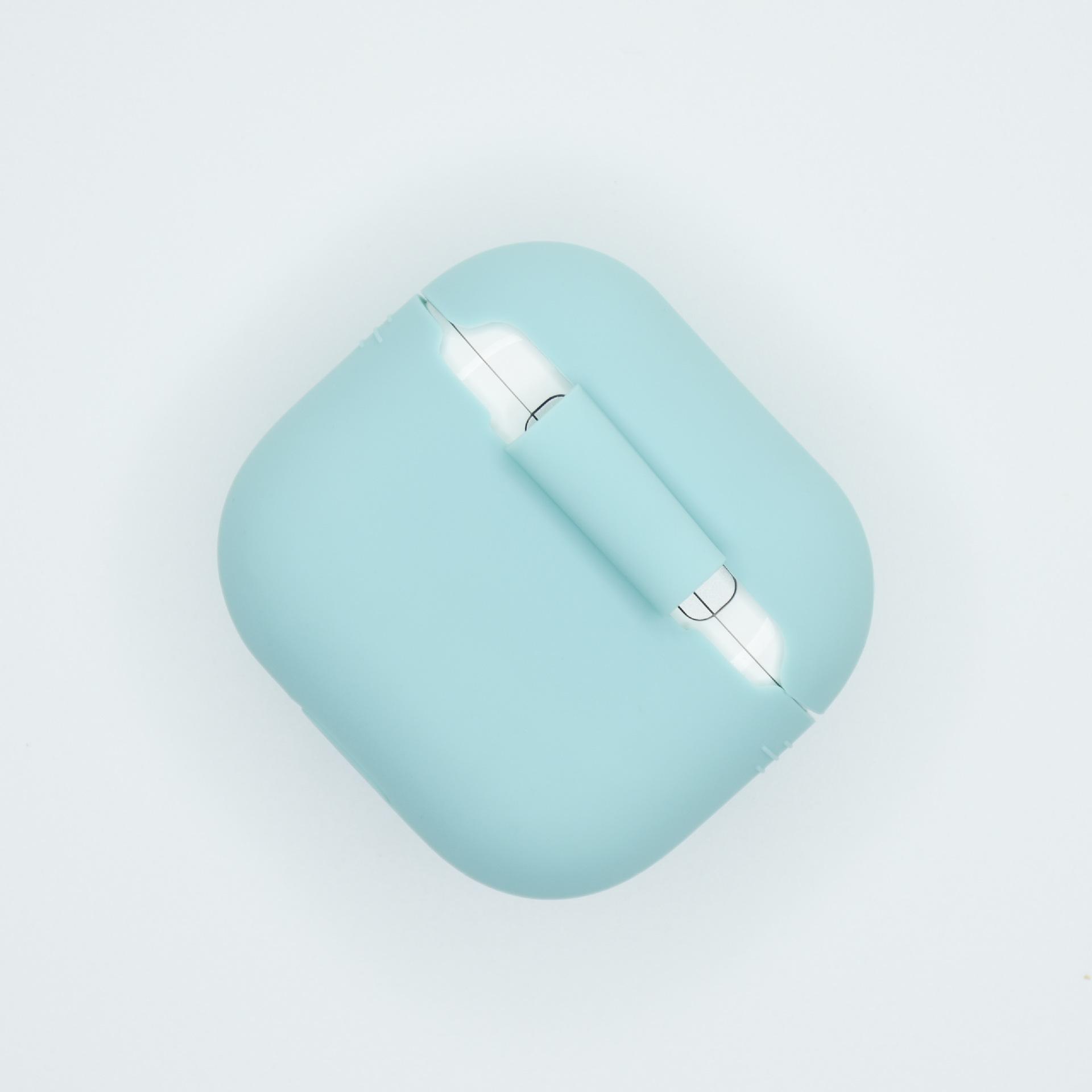 Slim Fit Smooth Silicone Earbuds Case, Ultra-Light and Shockproof with Wireless Charging Support for Daily Use, Protection