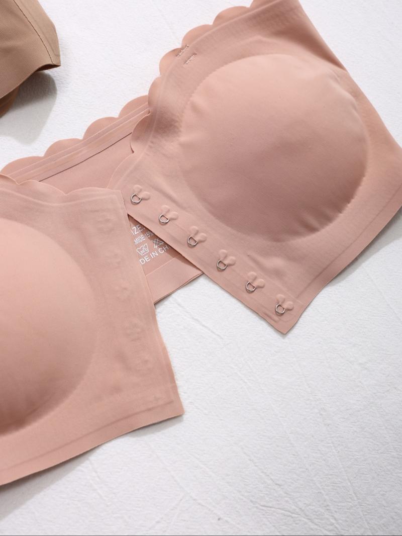 Women's Leopard Print Wireless Bra, Comfortable Breathable Detachable Padded Lingerie Top, Softness Lightweight Lingerie for All Seasons, Detachable Breast Bra