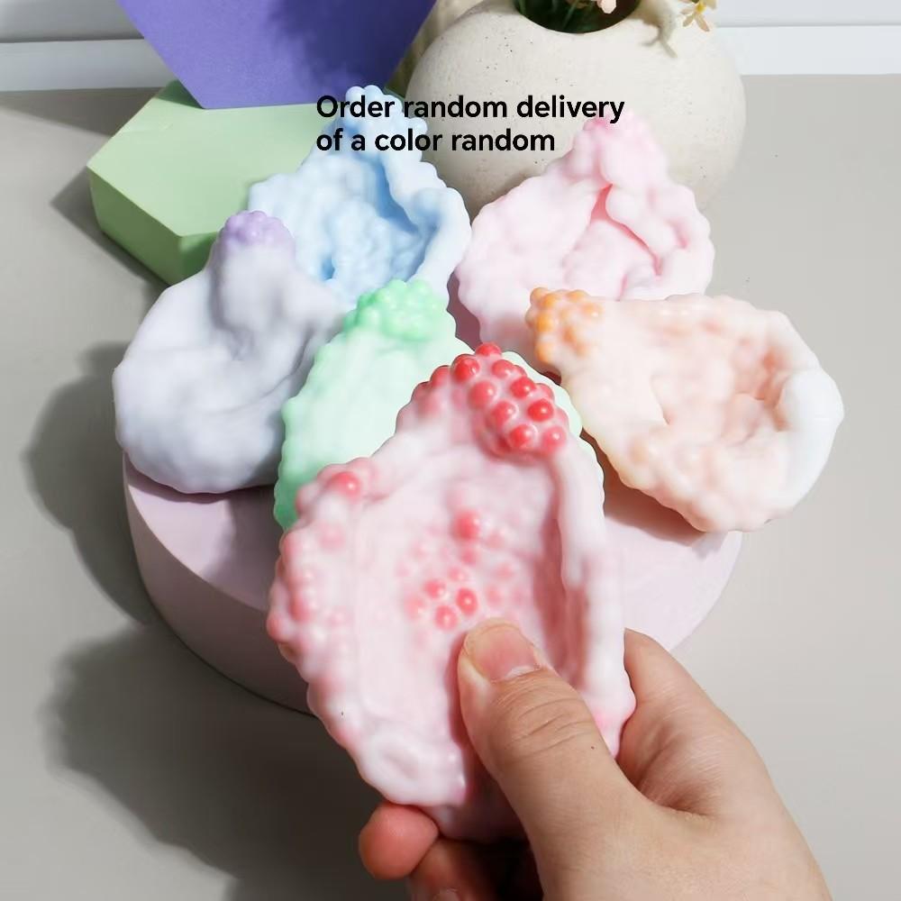 Squishy Crunchy Stress Ball, Sensory Fidget Toy, Stress Relief for Adults & Kids