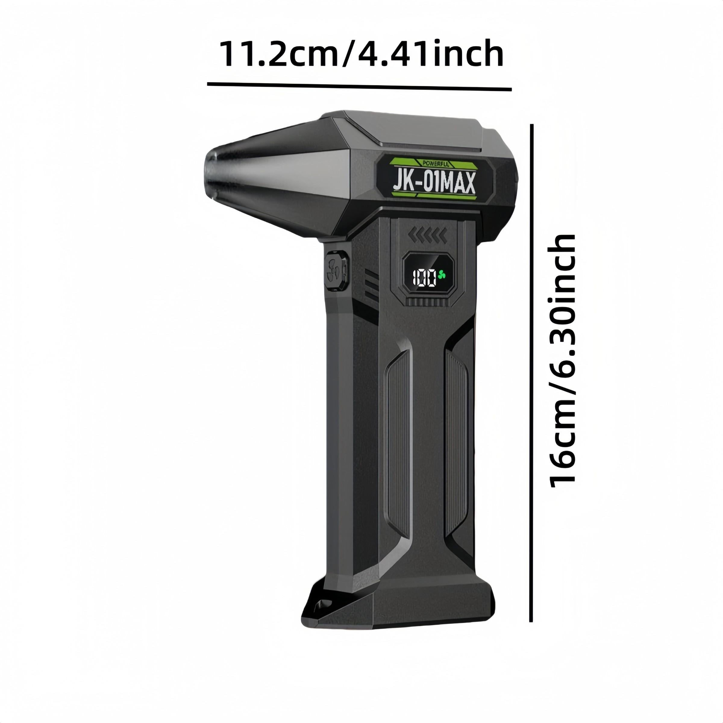 Portable Turbine Jet Blower，9000000RPH High-Power Snow Blower/Snow Remover,6000mAh battery pack，USB-C Fast Charging, 5 wind speed modes. Suitable for Dust Removal (cars/computers), Snow Pile Clearing, and Leaf Blowing.Cleaning tools