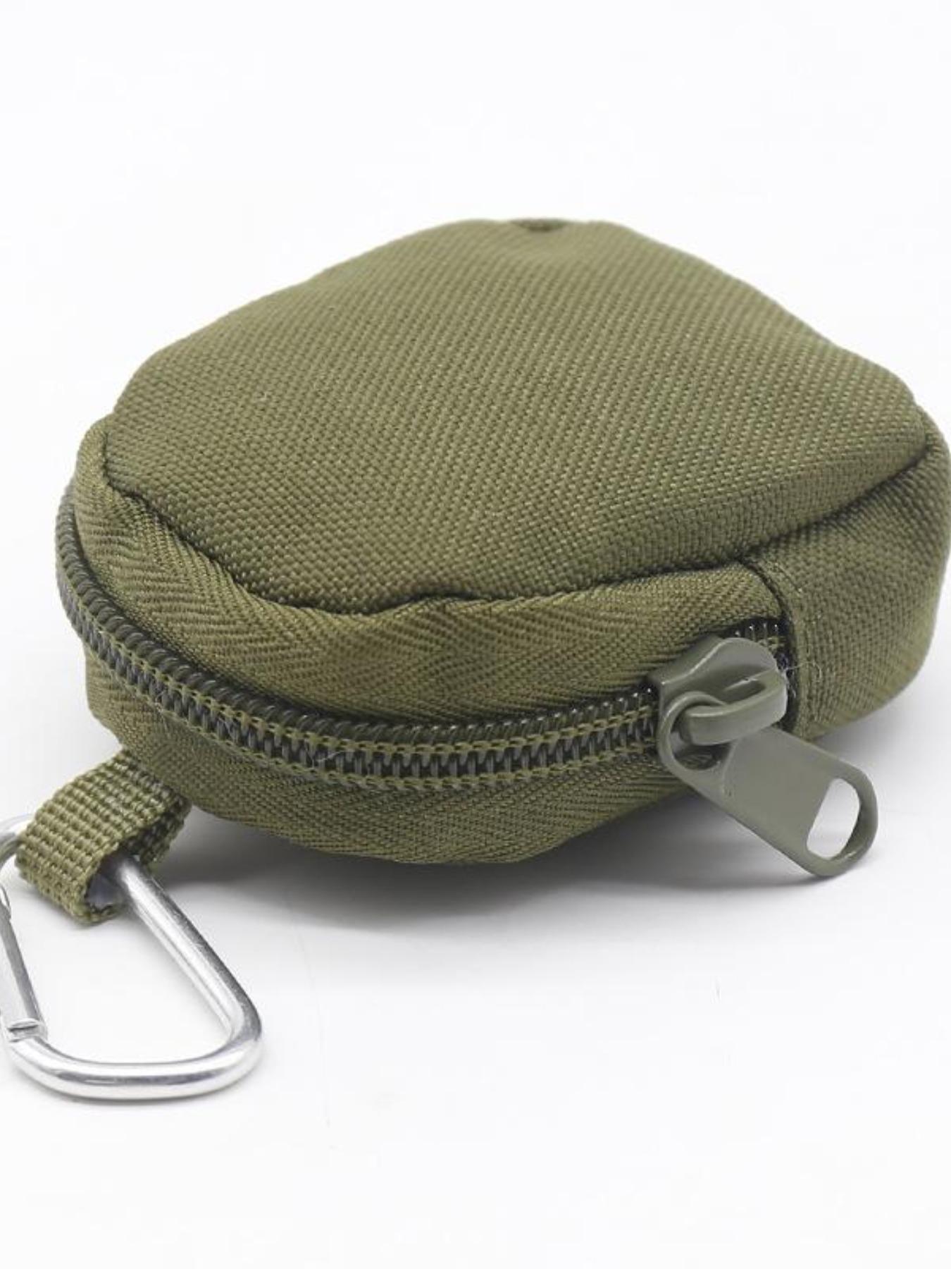 Portable Key Bag for Men, Coin Purse with Zipper, Outdoor Key Organizer, Convenient Key Holder, Essential Accessory for Daily Use