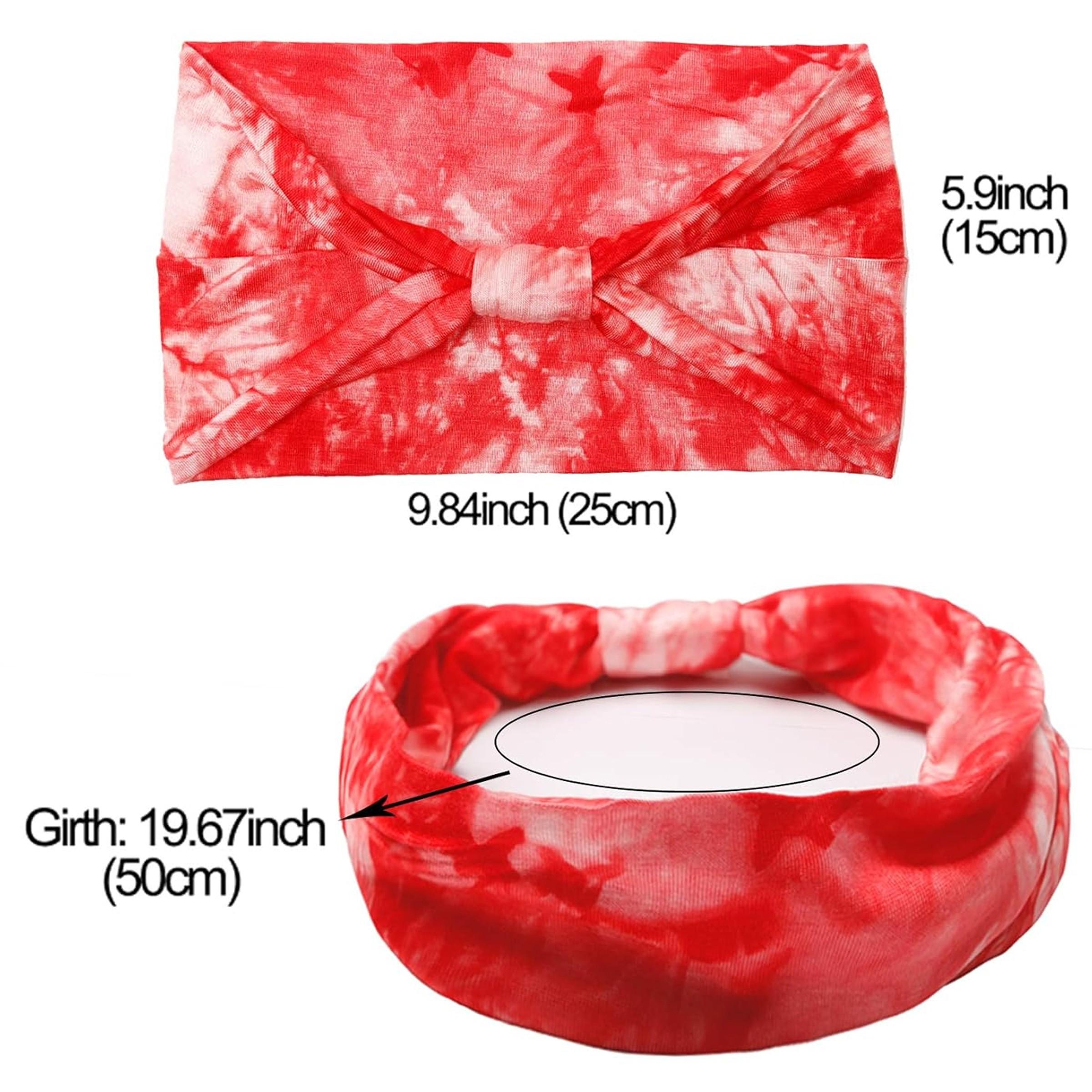 1Pc Headbands for Women African Boho Wide Hairband Headband Knotted Head Wraps Turbans Hair Accessories