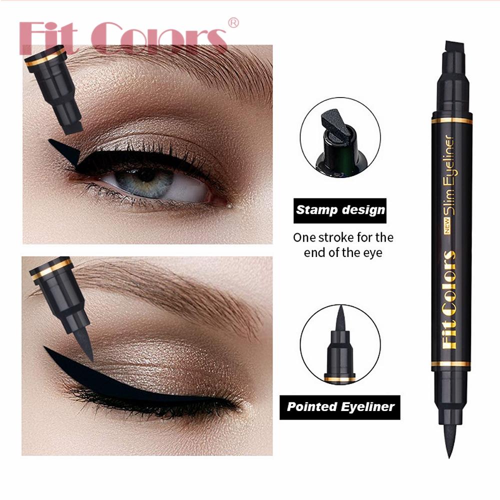 Fit Colors Eyelash Mascara Eye Liner Brow Pen Set, Long Curl Natural Look, Perfect Gift for Eyes, Beauty Essentials Kit