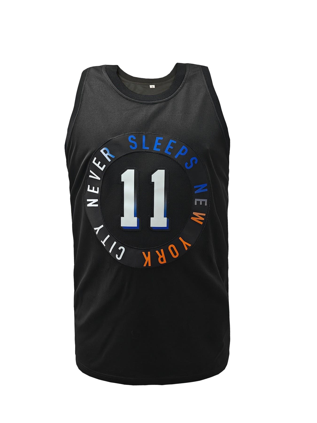 KTYSDE Men's New York Basketball Jersey Brunson 11 Stitched Breathable Sports Vest Game Day Fan Gift