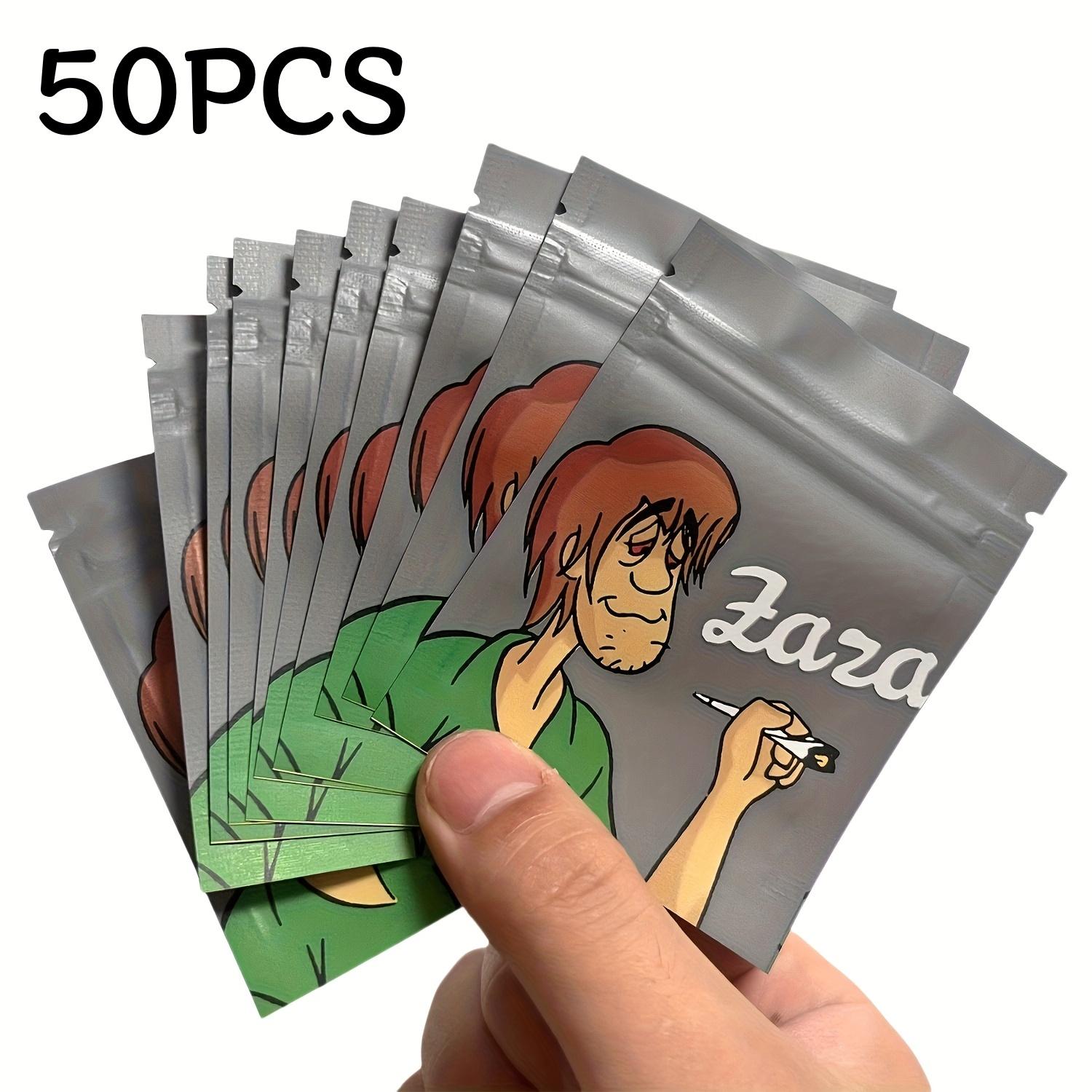 20/50PCS Reusable Polyester Film Zipper Storage Bag,  Ideal for Party Gifts, Gift Wrapping, Durable and Convenient