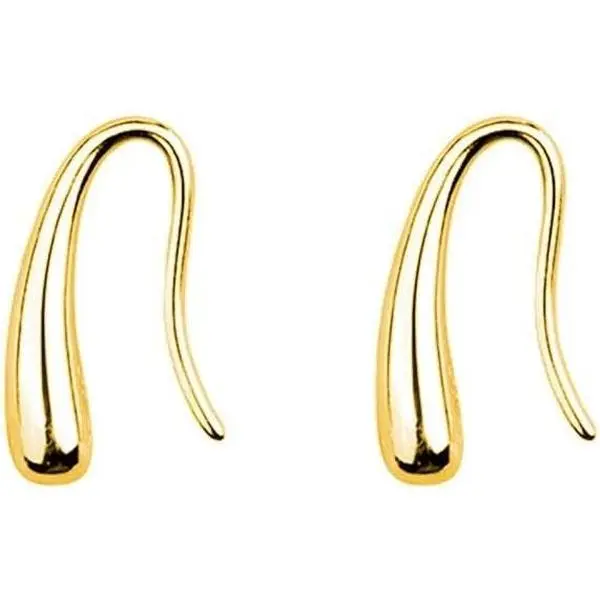 925 Sterling Silver Teardrop Earrings Drop for Women Teens Waterdrop Earrings Small Hook Earrings