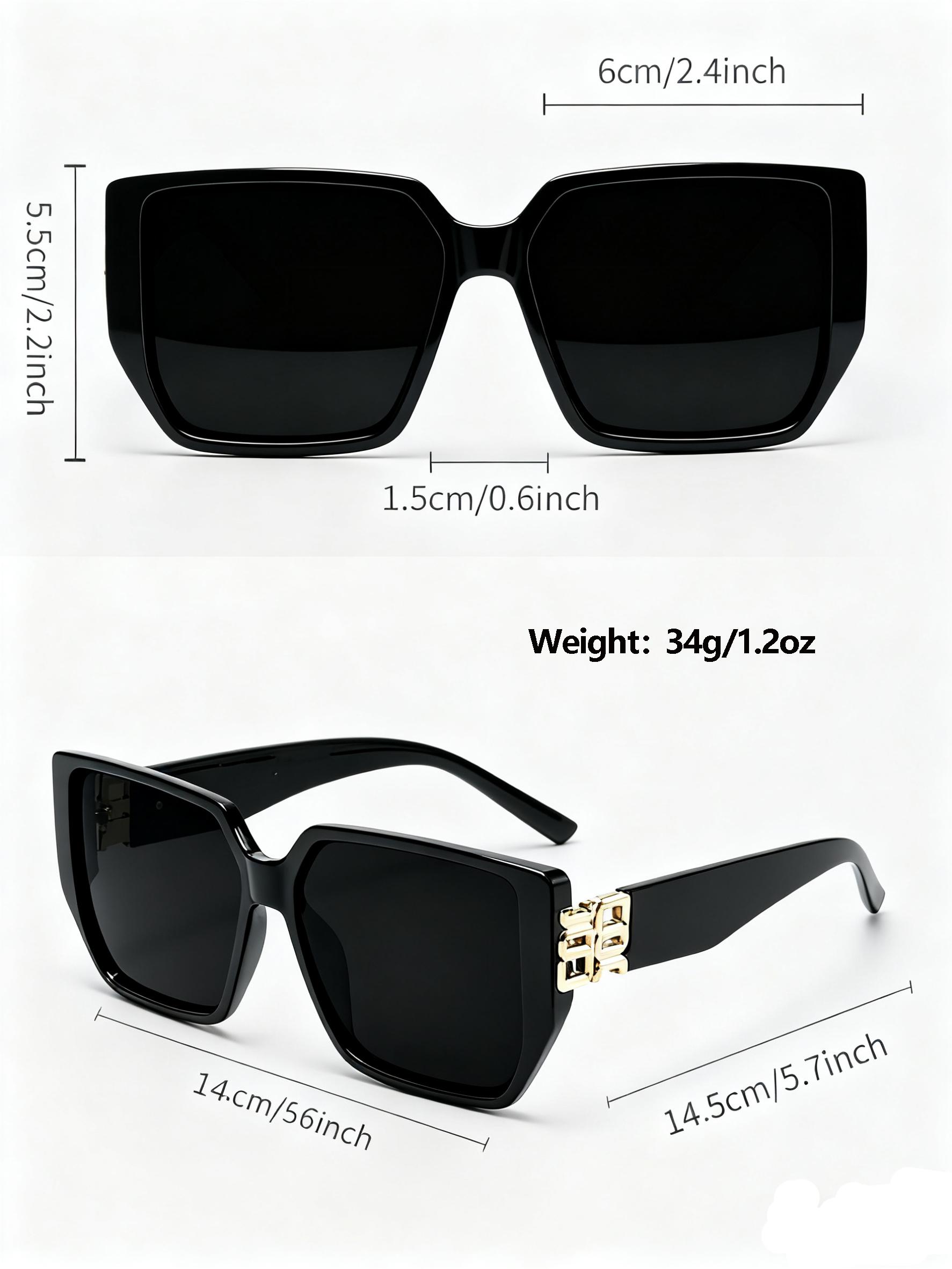 Trendy Classic Women's Sunglasses, Perfect for Street Style, Beach Vacations, Outdoor Leisure, Driving, and More, Trendy Casual Sunglasses