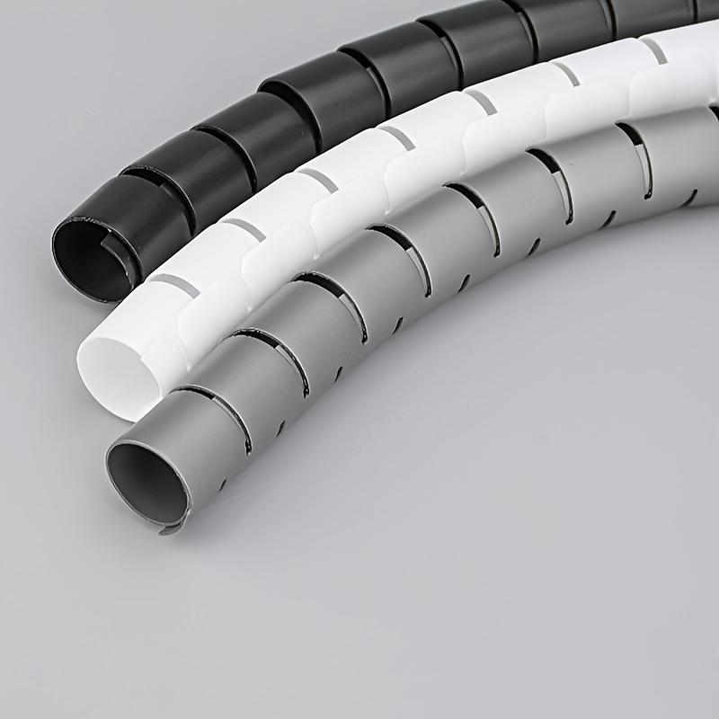 3-meter roll of wire management sleeve, protective casing for electrical wires and cables, storage tube for computer and automotive wiring harnesses, organizing and protective sleeve