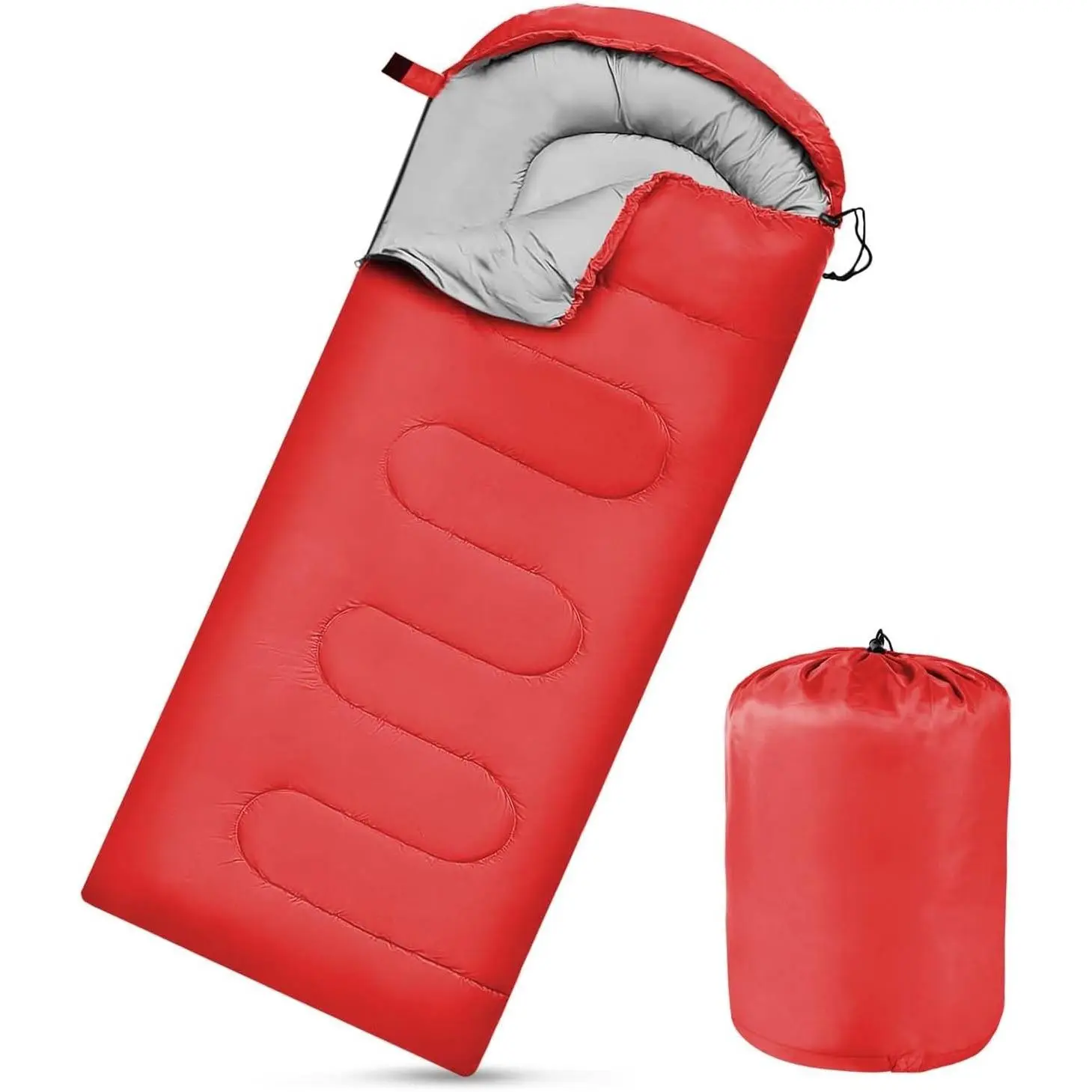 Camping Sleeping Bags for Adults Kids Waterproof Lightweight Sleeping Bag for Cold Weather or Warm Backpacking Hiking Mountaineering Indoor Outdoor Use