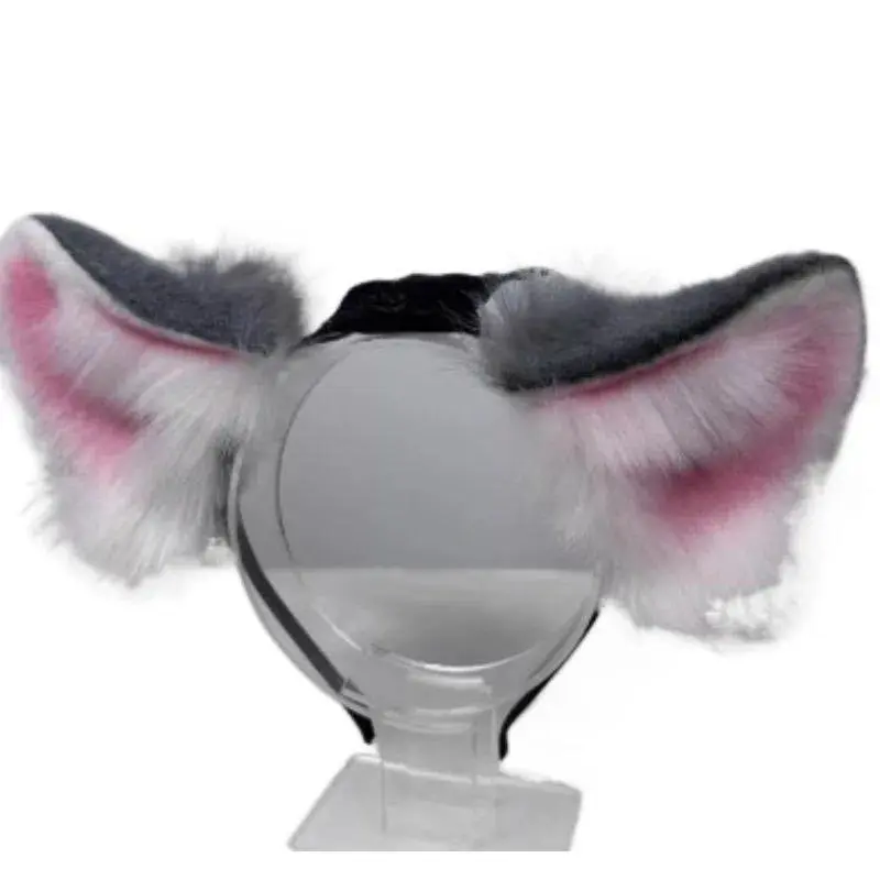Gravity somatosensory touch head movable animal ear electric cat ear cos props