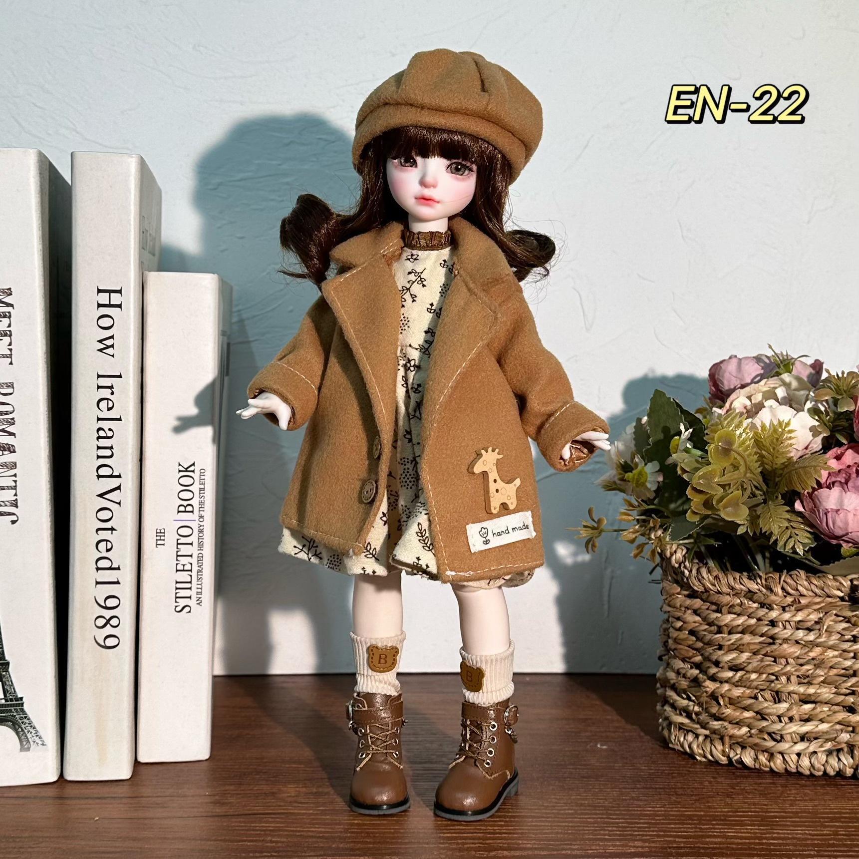 New Winter Suit for 30cm Doll Dress 1/6 BJD Doll Dress