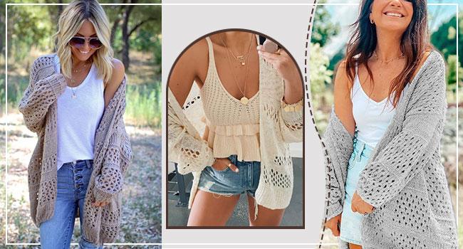 Lightweight Crochet Cardigan for Women Long Sleeve Open Front Knit Oversized Summer Sweaters Fit Knitwear Bag Batwing Beach 2025 Fall Fashion dealsforyoudays Casual Womenswear Lightweight Crochet Cardigan for Women Long Sleeve Open Front Knit Oversized Summer Sweaters Fit Knitwear Bag Batwing Beach 2025 Fall Fashion dealsforyoudays Casual Womenswear